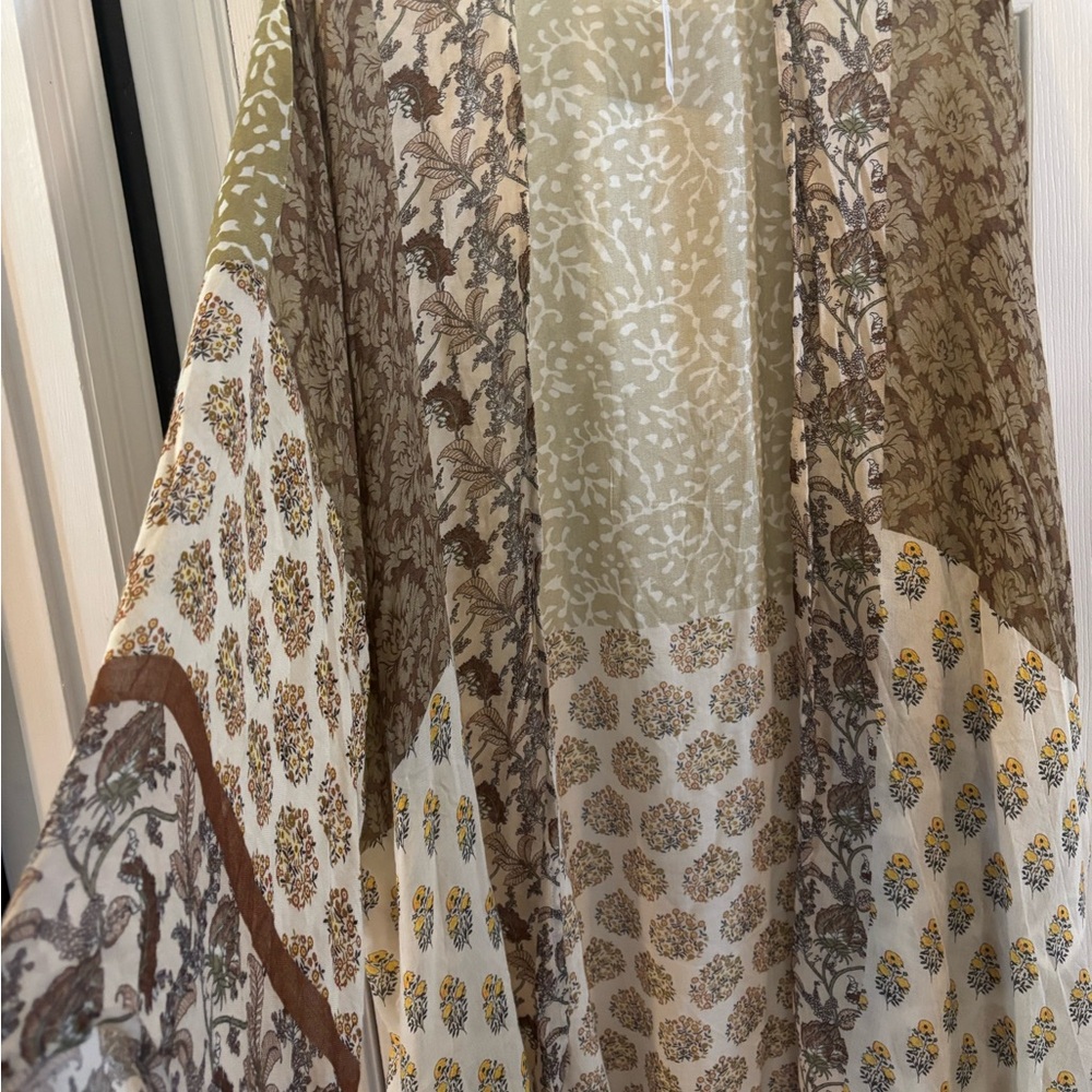 Bohemian Floral Patchwork kimono